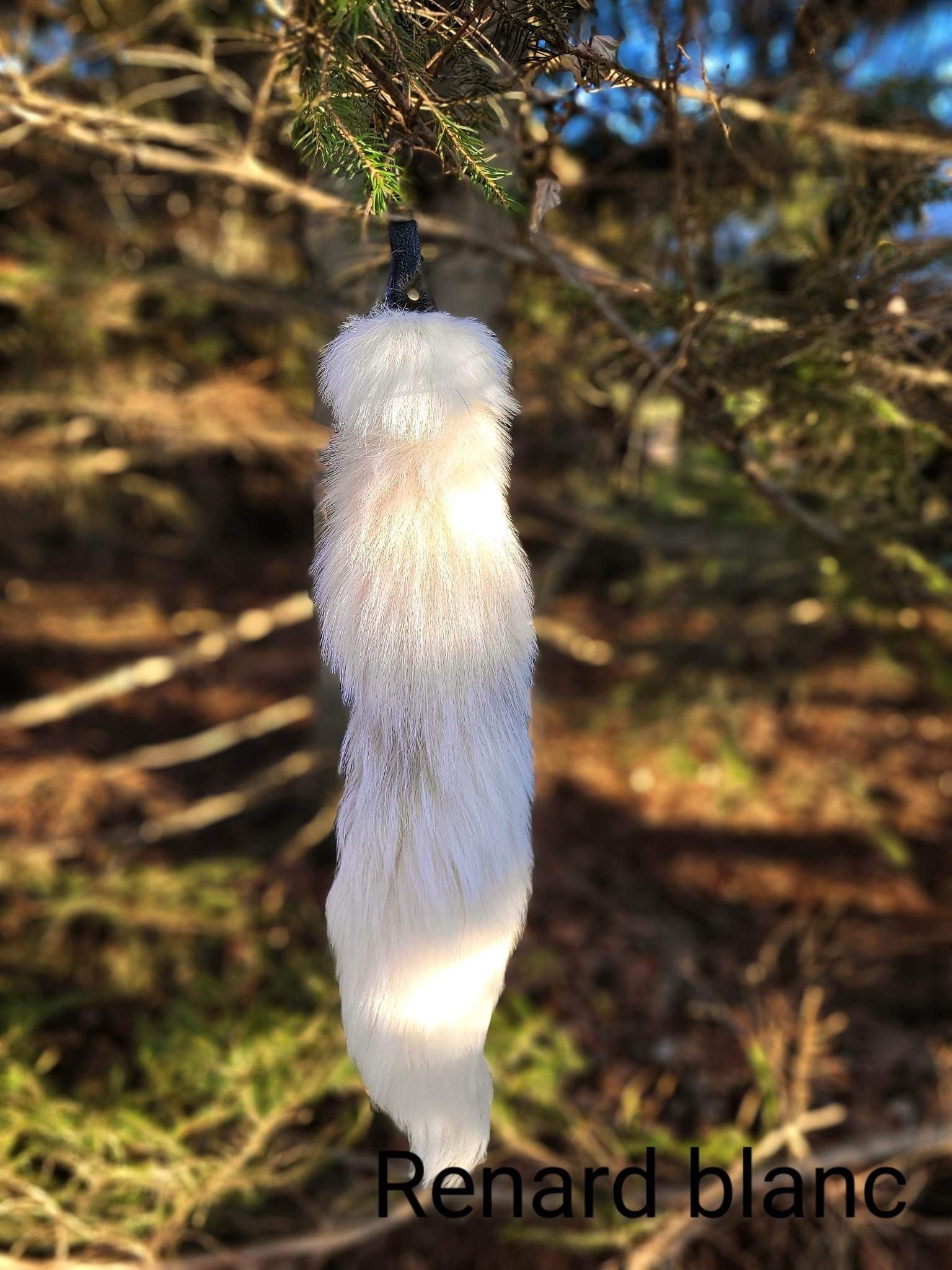 Keychains fox tails,,coyote, raccoon